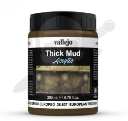 Vallejo 26807 Weathering Effects Thick Mud 200 ml. European Mud