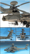 Academy 12268 AH-64D Longbow 1:48