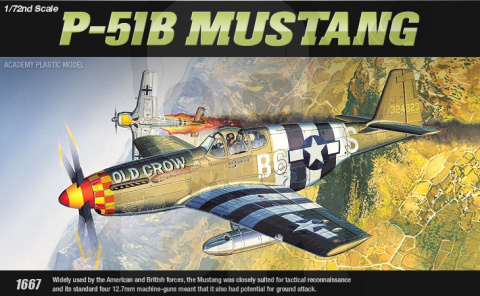 Academy 12464 P-51B Mustang 1:72