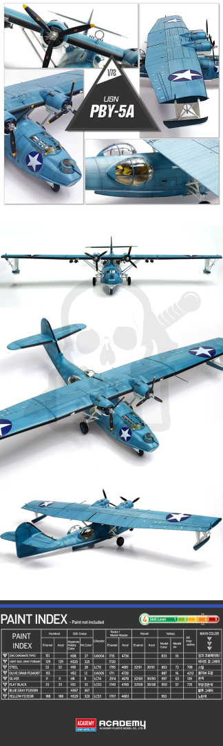 Academy 12573 USN PBY-5A Catalina Battle of Midway 1:72