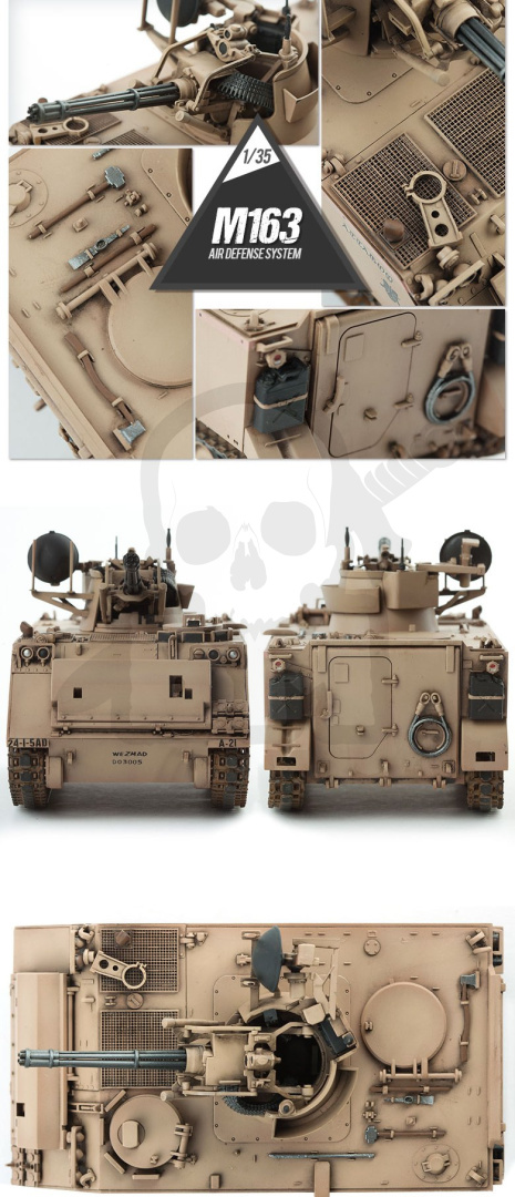 Academy 13507 M163 Vulcan U.S. Army 1:35 Academy 13507 M163 Vulcan U.S. Army 1:35