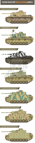 Academy 13545 German Panzer III Ausf.L Battle of Kursk 1:35