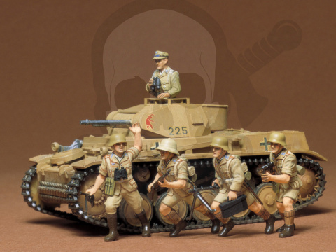 1:35 Tamiya 35009 Panzer Kampfwagen II Ausf. F/G + 5 żołnierzy