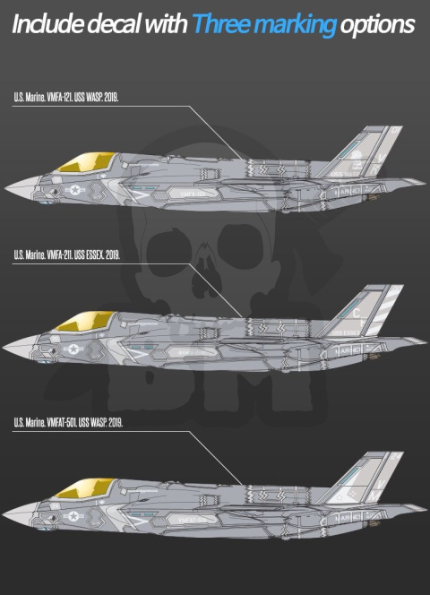 Academy 12569 USMC F-35B VMFA-121 Green Knights 1:72 Academy 12569 USMC F-35B VMFA-121 Green Knights 1:72