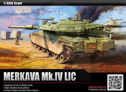 Academy 13227 Merkava Mk. IV LIC 1:35