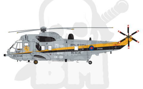 Airfix 04063 Westland Sea King HAS.3 1:72 Airfix 04063 Westland Sea King HAS.3 1:72