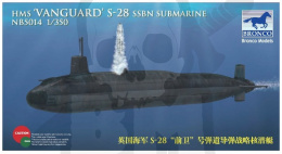 Bronco NB5014 HMS Vanguard SM-28 British SSBN Submarine 1:350