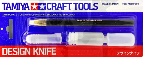 Tamiya 74020 Design Knife nóż modelarski + 30 ostrzy skalpel
