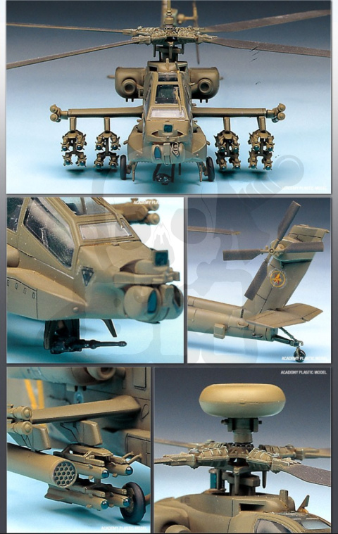 Academy 12488 AH-64A Apache 1:72 Academy 12488 AH-64A Apache 1:72