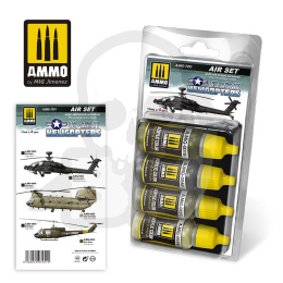 Ammo Mig 7251 Zestaw Farb US Army Helicopters Set