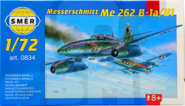 SMER 0834 Messerschmitt Me 262 B-1a/U1 1:72
