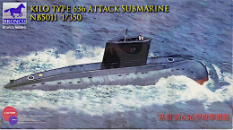 Bronco NB5011 Kilo Type 636 Attack Submarine 1:350