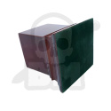 Square Top Display Plinth 4x4 cm - Hazelnut Brown