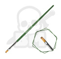 Green Series Flat Synthetic Brush - Size 1