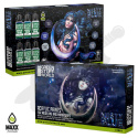 Green Stuff Paint Set - Misted Blue - farby 6szt.