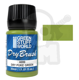 Dry brush Paint Puke Green 30ml
