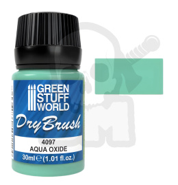 Dry brush Paint Aqua Oxide 30ml