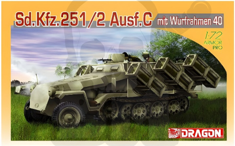 1:72 Sd.Kfz.251/2 Ausf.C mit Wurfrahmen 40