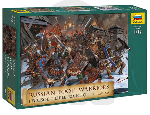 1:72 Russian Foot Warriors XIII-XIV A.D.