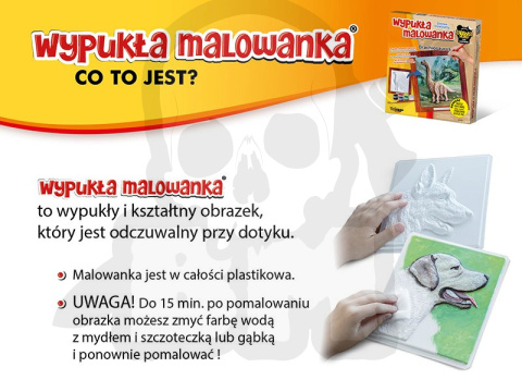 Wypukła Malowanka Kot Pers zestaw kreatywny Wypukła Malowanka Kot Pers zestaw kreatywny
