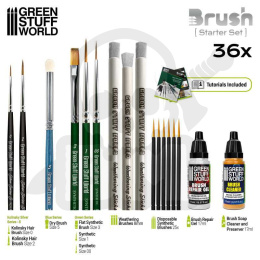 Green Stuff Starter Brush Set