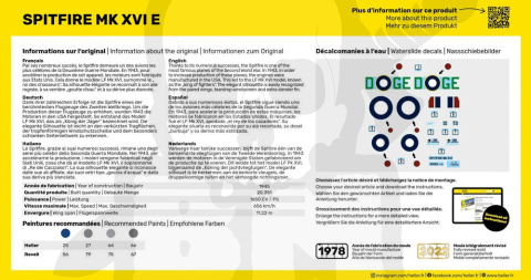 Heller 80282 Spitfire Mk XVI 1:72