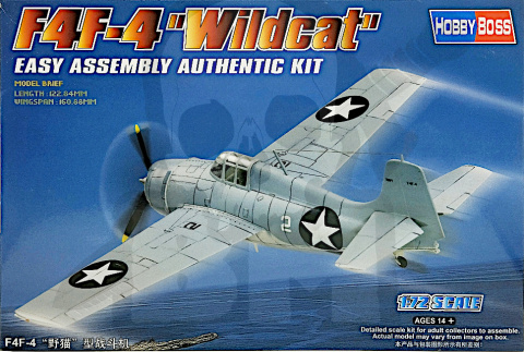 Hobby Boss 80220 F4F-4 Wildcat 1:72