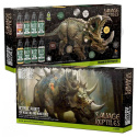 Green Stuff Paint Set - Savage Reptiles - farby 8x 17ml
