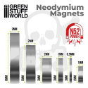 Magnesy neodymowe 8x2mm N35 50 szt.