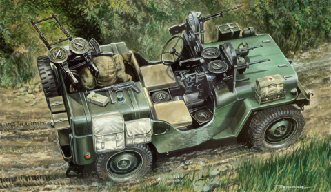 1:35 Commando Car