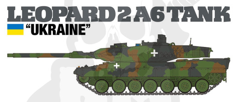 1:35 Tamiya 25207 Leopard 2 A6 Tank Ukraine 1:35 Tamiya 25207 Leopard 2 A6 Tank Ukraine