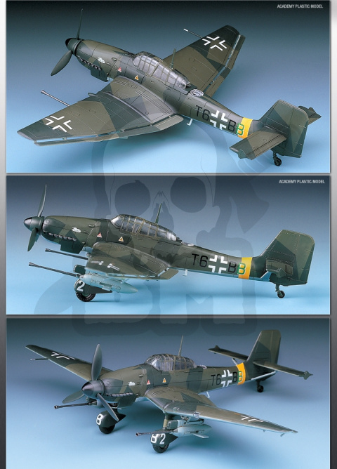 Academy 12450 JU-87G-1 Stuka Tank Buster 1:72