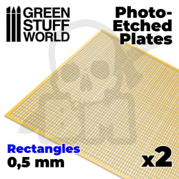 Photo-etched Plates - Small Rectangles