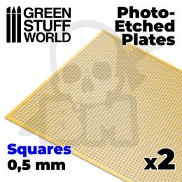 Photo-etched Plates - Small Squares