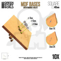 MDF Bases - Square 40 mm podstawki pod figurki