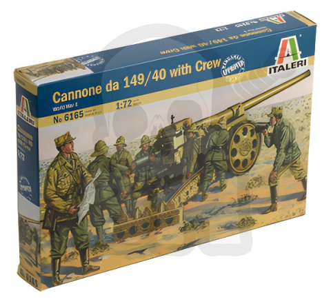 1:72 Italian Canone da 149/40 with crew