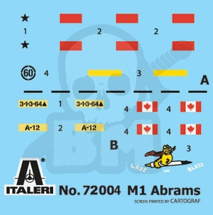 1:72 Complete Set for Modeling M-1 Abrams 1:72 Complete Set for Modeling M-1 Abrams