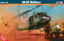 Mistercraft D-80 Starter Set UH-1D Medevac 1:72 + farbki 2 pędzelki i klej