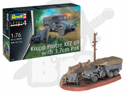 Revell 03344 Krupp Protze Kfz 69 with 3,7cm Pak 1:76