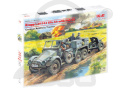 Krupp L2H142 Kfz.69 with Pak 36 German Artillery Tractor 1:72