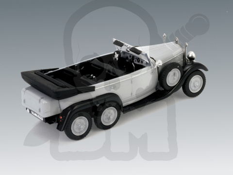 Mercedes G4 (1935 production) WWII German Staff Car, snap fit/no glue 1:72 Mercedes G4 (1935 production) WWII German Staff Car, snap fit/no glue 1:72