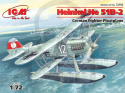 Heinkel He 51B-2 German Floatplane Fighter 1:72