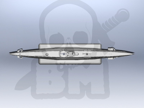 U-Boat Type IIB (1943) German Submarine 1:144 U-Boat Type IIB (1943) German Submarine 1:144