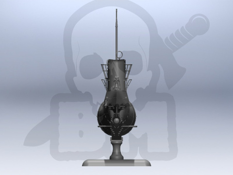 U-Boat Type IIB (1943) German Submarine 1:144 U-Boat Type IIB (1943) German Submarine 1:144