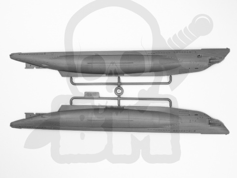 U-Boat Type IIB (1943) German Submarine 1:144 U-Boat Type IIB (1943) German Submarine 1:144