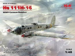 He 111H-16 WWII German Bomber 1:48