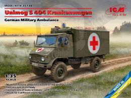Unimog S 404 Krankenwagen German Military Ambulance 1:35