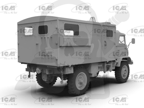 Unimog S 404 Krankenwagen German Military Ambulance 1:35 Unimog S 404 Krankenwagen German Military Ambulance 1:35