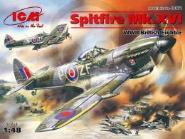 Spitfire Mk.XVI WWII British fighter 1:48