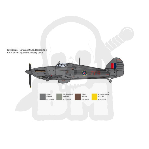 1:48 Hurricane Mk. IIC 1:48 Hurricane Mk. IIC
